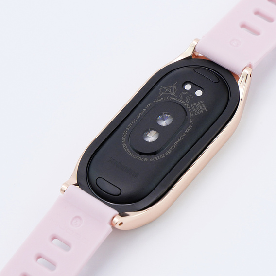 Pasek Silikonowy do Xiaomi Smart Band 10 / 9 / 8, Różowy