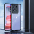 Etui DuxDucis do Motorola Edge 50 Pro 5G, Aimo case, przezroczyste / czarne