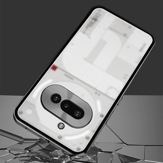Etui do Nothing Phone 3A, Frame Case, szare