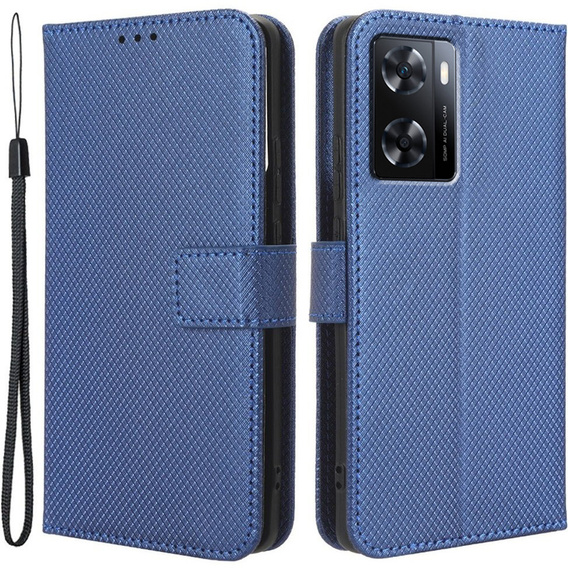 Etui Smart Magnet do Oppo A57 4G/5G, Dark Blue