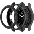 Etui z nakładką bezel ring do Samsung Galaxy Watch4 Classic 46mm, Czarne