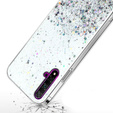 Etui do Huawei Nova 5T/Honor 20, Glittery, przezroczyste