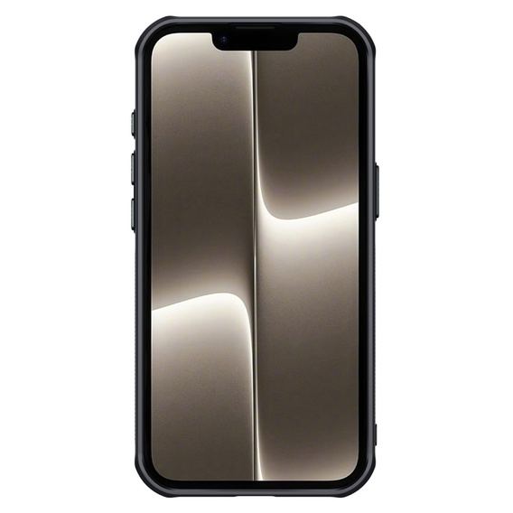Etui do iPhone 16e, pancerne Nillkin, Icelade Prop, do Magsafe, czarne