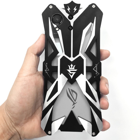 Etui pancerne do ASUS ROG Phone 8 5G, Aluminum Alloy, czarne