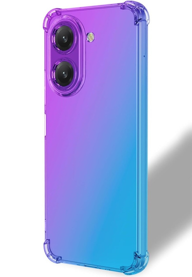 Etui Gradient Dropproof do Xiaomi Redmi A5, Fioletowe / niebieskie
