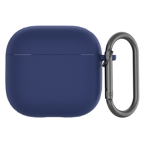 Etui Silicone na Słuchawki Apple Airpods 4, granatowe