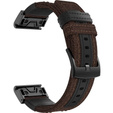 Pasek Nylonowy Quickfit do Garmin Fenix 22mm, Brązowy