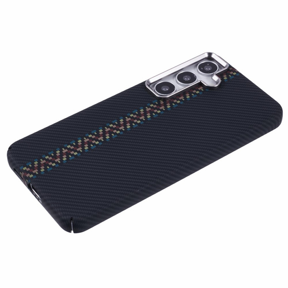 Etui do Samsung S25+ Plus, Carbon Fiber MagSafe, czarne