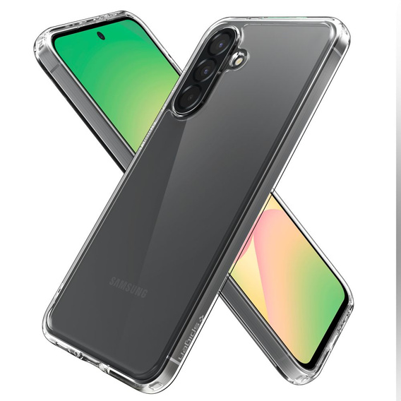 Etui Spigen do Samsung Galaxy A56 5G, Ultra Hybrid, przezroczyste + Szkło Hartowane 9H
