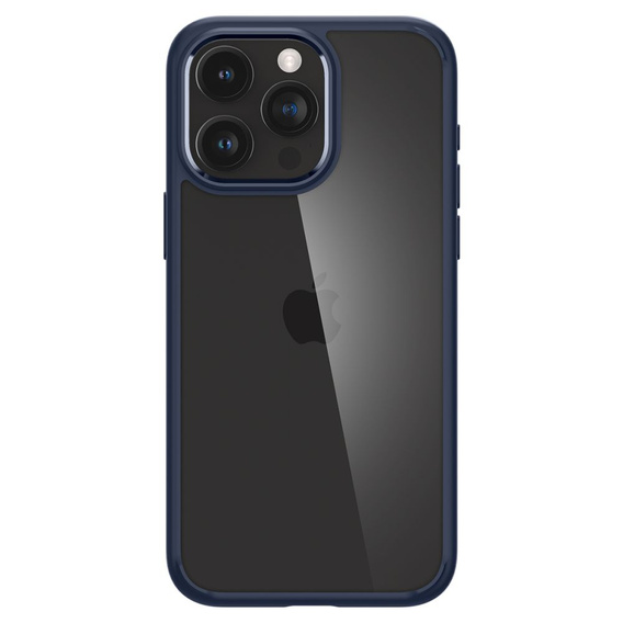 Etui Spigen do iPhone 15 Pro Max, Ultra Hybrid, Przezroczyste / Niebieskie