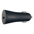 BELKIN Boost UP Ładowarka Samochodowa USB-C QC4 27W - Black