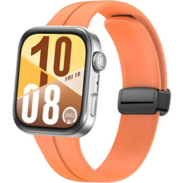 Pasek Silikonowy do Huawei Watch Fit 4 / 4 Pro / 3, Pomarańczowy