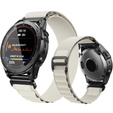 Pasek Nylonowy Quickfit do Garmin Fenix 5/6/6 PRO/7 Forerunner 965/955/945, Biały