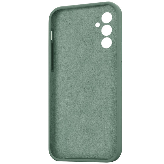 Etui do Samsung Galaxy M23 5G / M13, Silicone Lite, ciemnozielone