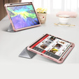 Etui do iPad Air 10.9" 2020 (4 gen.) / Pro 11" 2020/2018 (2/1 gen.), Suritch Full Body Marble, różowe