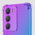 Etui Gradient Dropproof do Realme C71, Fioletowe / niebieskie