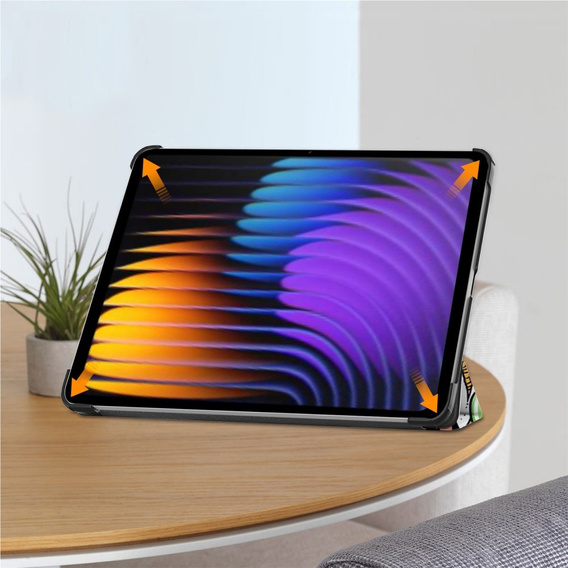Etui do Xiaomi Pad 7 / 7 Pro, Smartcase, graffiti