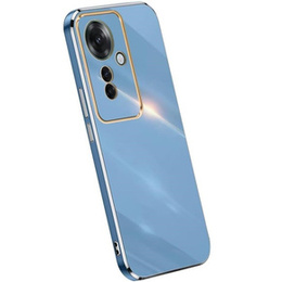 Etui do Oppo Reno 11F 5G, Glamour CamShield, niebieskie