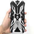 Etui pancerne do ASUS ROG Phone 8 5G, Aluminum Alloy, czarne