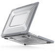 Etui Pancerne Kickstand do Macbook Pro 14 2021 A2442 2022/2023/2024/2025, Szare