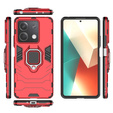 Etui do Xiaomi Redmi Note 13 5G, Kickstand Ring, czerwone