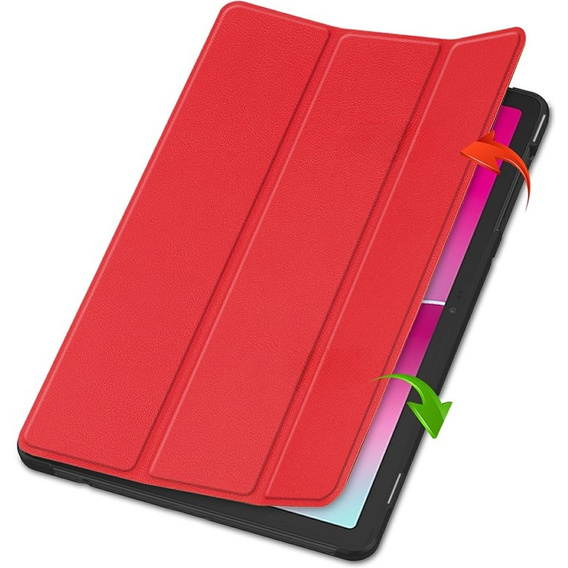 Etui do T-Mobile T Tablet 2 5G, Smartcase, czerwone
