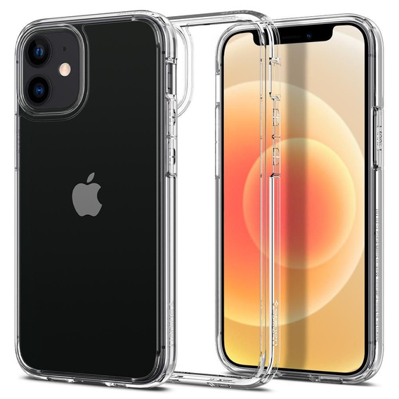 Etui Spigen do iPhone 12 Mini, Ultra Hybrid, Crystal Clear, przezroczyste