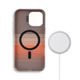 Etui do iPhone 15 Pro Max, Frame Kickstand, do MagSafe, Sunset Grey