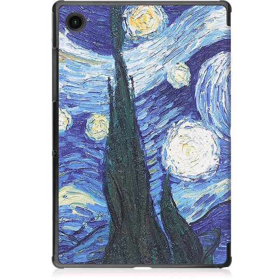 Etui do Samsung Galaxy Tab A8 10.5 SM-X200 SM-X205, Smartcase, oil painting