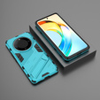 Etui do Honor Magic 6 Lite 5G, Military kickstand, niebieskie