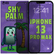 Szkło Hartowane Prywatyzujące Shy Palm do iPhone 13 Pro Max