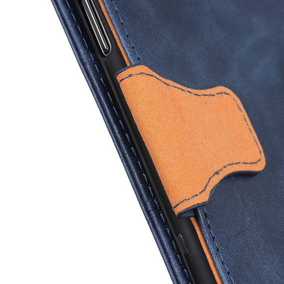 Skórzane Etui Wallet do Samsung Galaxy A40 - Blue