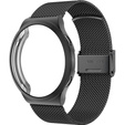 Bransoleta Milanese + Etui z osłoną na ekran do Huawei Watch GT 2 Pro, Czarny