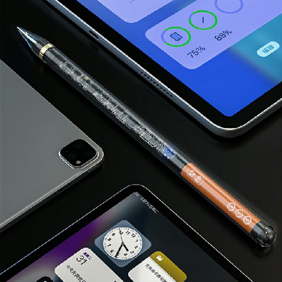 Rysik do Apple iPad Air/Pro/Mini, Active Pen, Przezroczysty