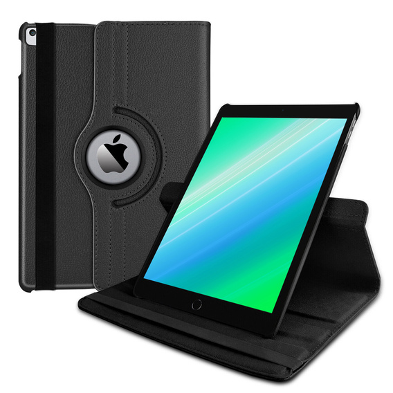 Etui do iPad 10.9" 2022 (10 gen.), Obrotowe 360, Czarne