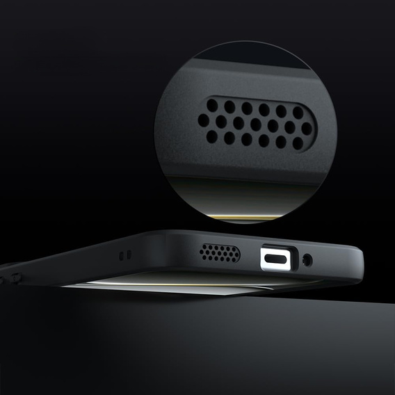 Etui do OnePlus 15R, Fusion Hybrid, matowe czarne