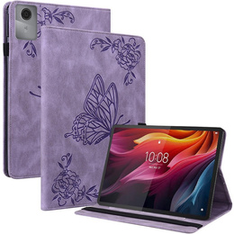 Etui do Lenovo Idea Tab 11", Butterfly, fioletowe