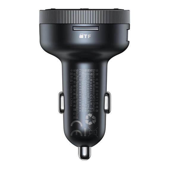 Baseus transmiter samochodowy FM Enjoy Bluetooth MP3 - Czarny