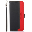 Etui Wallet do Motorola Moto E20/E30/E40, KHAZNEH, Dual Color, Black