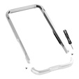 Etui LUPHIE do Nothing Phone 2a / 2a Plus, Armor Bumper, srebrne