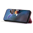 Etui z klapką do Xiaomi Redmi Note 13 Pro 4G / Xiaomi Redmi Note 14S / Xiaomi Poco M6 Pro 4G, Wallet, Marble fioletowe