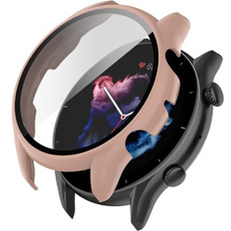 2w1 Etui + Szkło Hartowane do Amazfit GTR 3 / GTR 3 Pro, Różowy