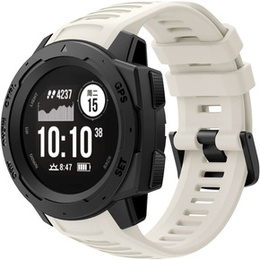 Pasek Silikonowy do Garmin Instinct / Instinct 2, Biały