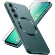 Etui do Samsung Galaxy A26 5G, ColorMag, do MagSafe, zielone + Szkło hartowane 9H