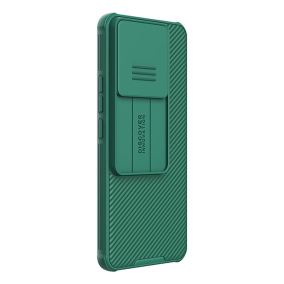 Etui do Xiaomi Redmi Note 13 Pro 5G / Poco X6 5G, pancerne Nillkin, CamShield Pro, Zielone