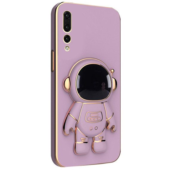 Etui do  Huawei P20 Pro, Astronaut, fioletowe