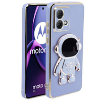 Etui do Motorola Moto G84 5G, Astronaut, niebieskie