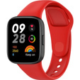 Pasek Silikonowy do Xiaomi Redmi Watch 3, Czerwony