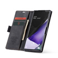 Etui CASEME do Samsung Galaxy Note 20 Ultra, Leather Wallet Case, czarne