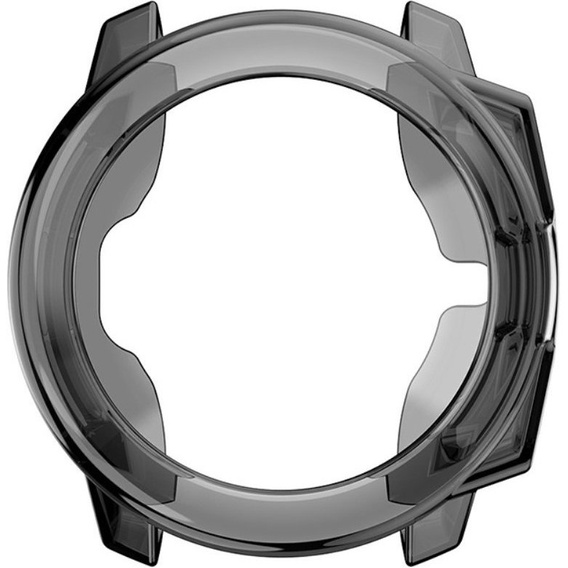 Etui TPU Case do Garmin Instinct, Przezroczyste Czarne
